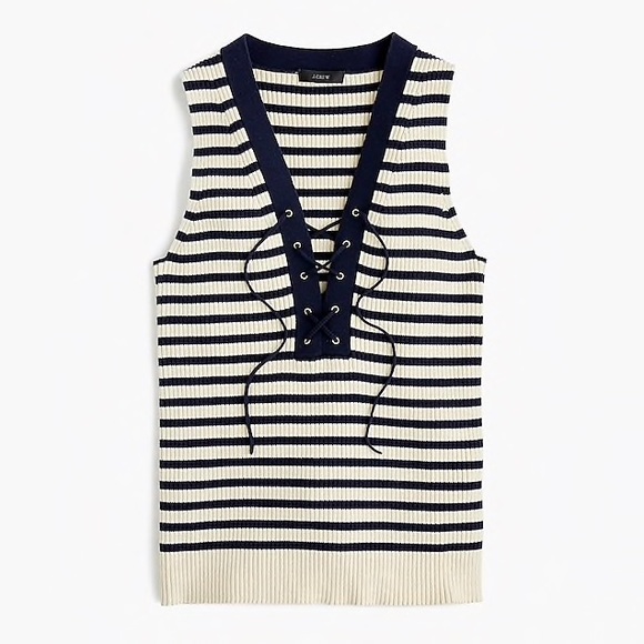 J. Crew Tops - NWT J. Crew Lace Up Top